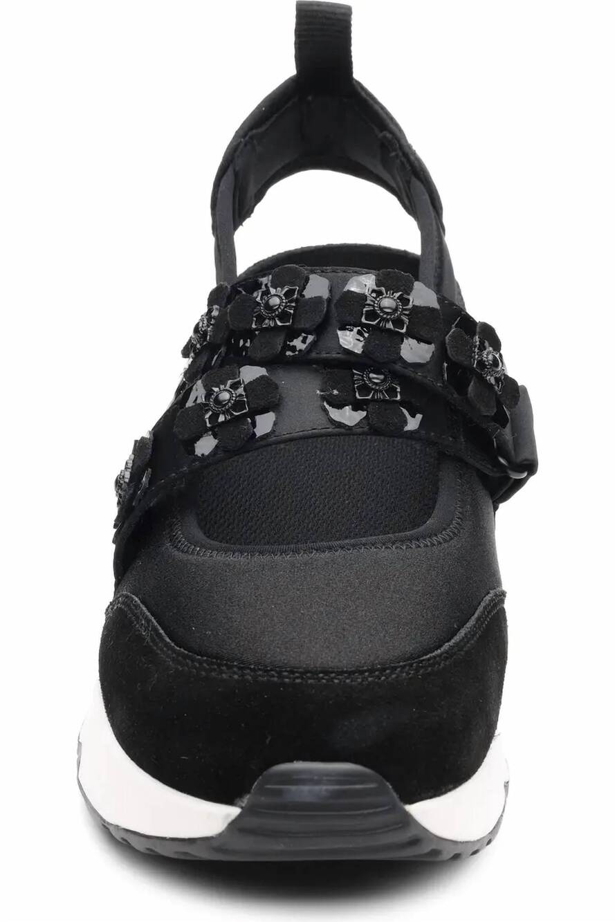 NEW ASH women's lotus sneaker in black multi - Picture 2 of 5